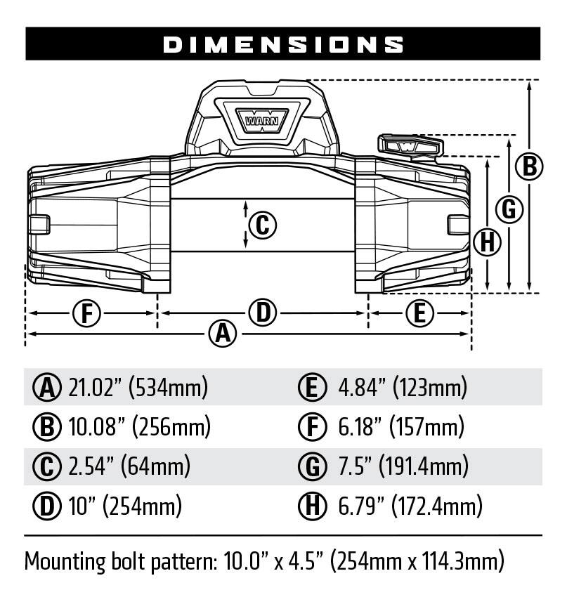 VR EVO 12-S WINCH