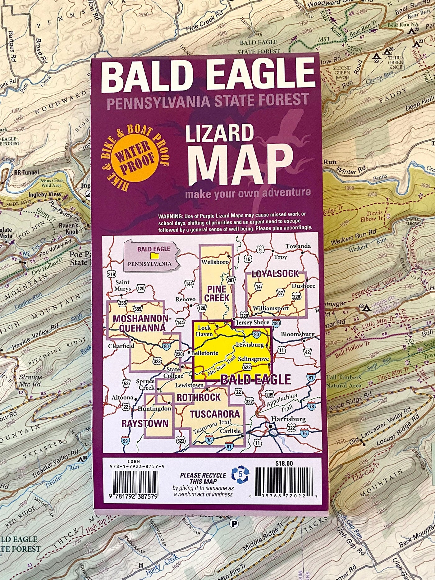 Bald Eagle State Forest Map