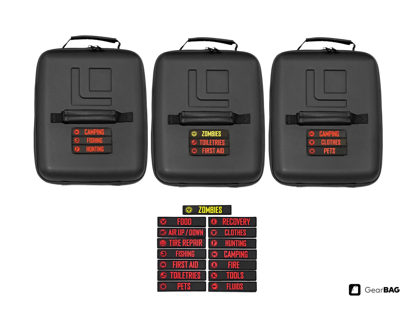 GearBAG 3 PACK + PATCH Kit
